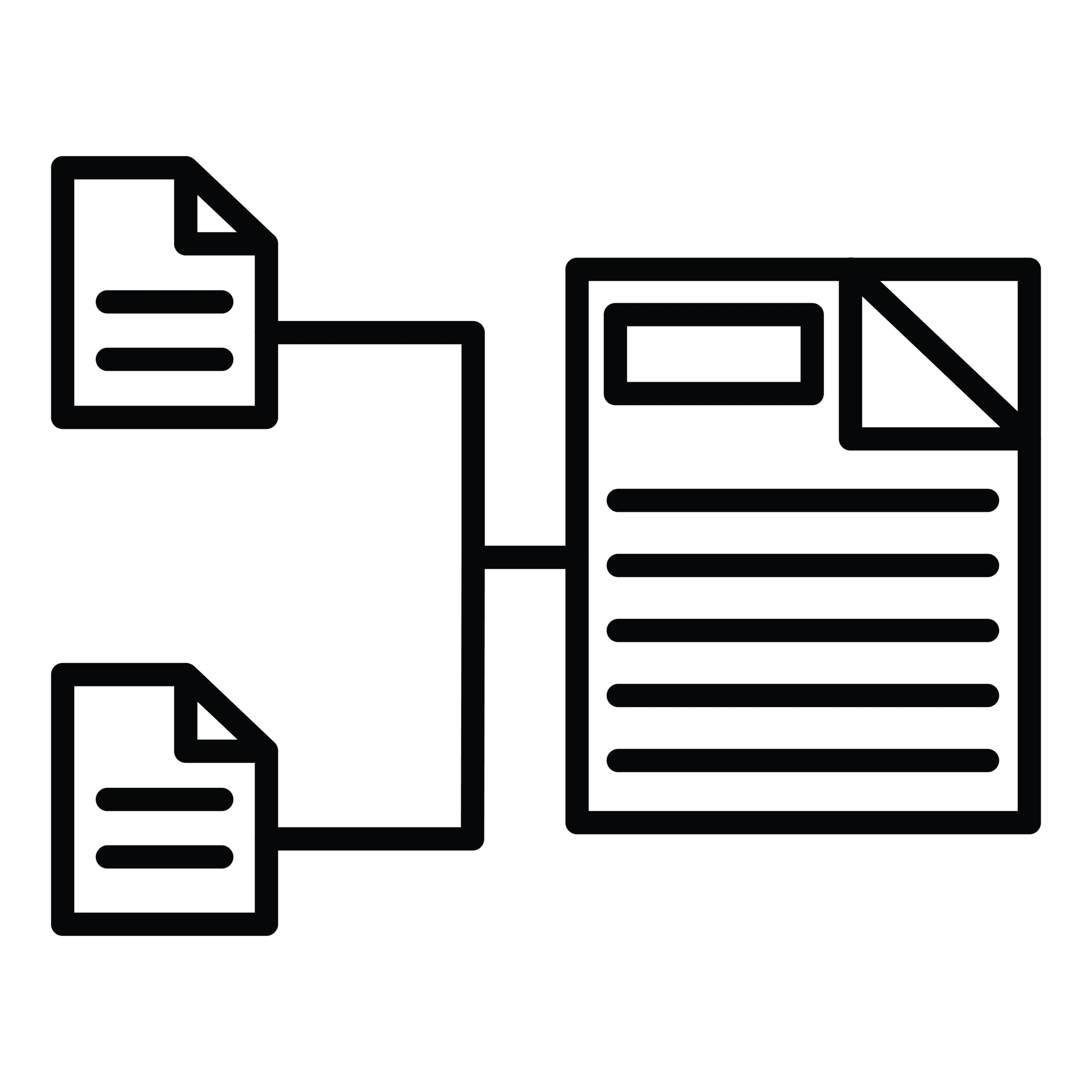 Entity linking icon representing Annotera’s text annotation services for connecting entities in text to knowledge bases for enhanced AI context understanding.