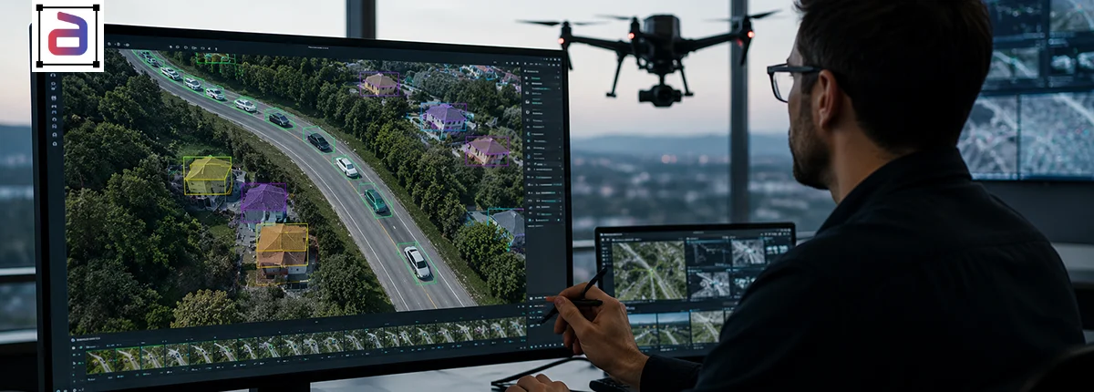 Video Annotation for Drone Footage